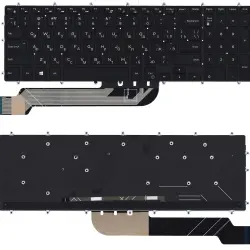 Клавіатура для ноутбука Dell Inspiron 15-5565 Black, (No Frame), RU