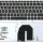 Клавиатура для ноутбука HP ProBook (5330M) с подсветкой (Light), Black, (Silver Frame) RU 1