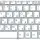 Клавіатура для ноутбука Sony (FIT 15, SVF15) с подсветкой (Light), White, (No Frame) RU 2