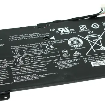 Аккумуляторная батарея для ноутбука Lenovo L14M4P73 700-11ISK 7.6V Black 4680mAh Orig