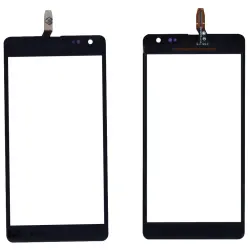 Тачскрін (Сенсорне скло) для смартфону Microsoft Lumia 535 чорний