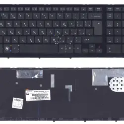 Клавіатура для ноутбука HP ProBook (4520S, 4525S) Black, (No Frame) RU (горизонтальный ентер)