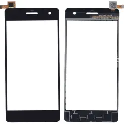 Тачскрін (Сенсорне скло) для смартфону Micromax Canvas Knight A350 чорний
