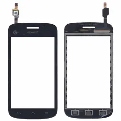 Тачскрін (Сенсорне скло) для смартфону Huawei Ascend Y310 чорний