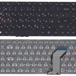Клавиатура для ноутбука Lenovo IdeaPad (Y700, Y700-15ISK) Black, (No Frame), RU