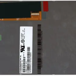 Матриця для планшета 7", Slim (тонкая), 31 pin (сверху по средине), 1280x800, Светодиодная (LED), без креплений, глянцевая, Chunghwa (CPT), CLAA070WP03