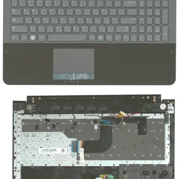Клавиатура для ноутбука Samsung (RC510) Black, (Black TopCase), RU