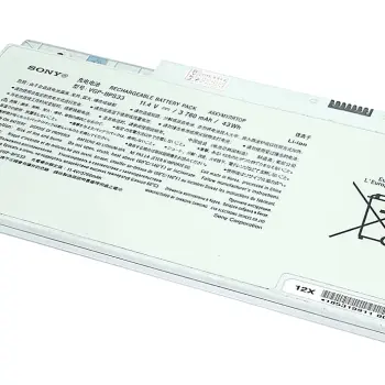 Аккумуляторная батарея для ноутбука Sony VAIO VGP-BPS33 SVT15 11.4V Silver 3760mAh Orig