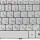 Клавіатура для ноутбука Acer Aspire One 521, 522, 532, 532H, 533, D255, D255E, D257, D260, D270, Happy, Happy2, eMachines 350, 355, em350, em355, Gateway LT21, LT27, LT28, Packard Bell NAV50, Dot S2, Dot SE, Dot SC, Dot SE3, PAV80 White RU 2
