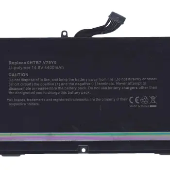 Аккумуляторная батарея для ноутбука Dell 0HTR7 Dell XPS 15Z Ultrabook 14.8V Black 4400mAh OEM