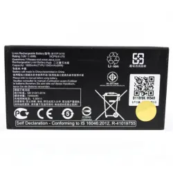 Аккумуляторная батарея для Asus B11P1415 ZenFone Go 4.5 3.8V Black 1600mAh 6.08Wh