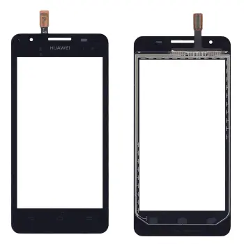 Тачскрин (Сенсорное стекло) для смартфона Huawei Ascend G510 черный