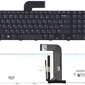 Клавіатура для ноутбука Dell Inspiron (5720, 7720, N7110) Vostro (3750) XPS (L702X) с подсветкой (Light) Black, (Black Frame), RU