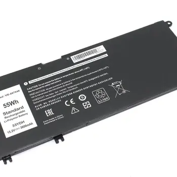 Акумуляторна батарея для ноутбука Dell 33YDH Inspiron 13 7353 15.2V Black 3600mAh OEM