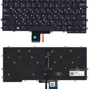 Клавіатура для ноутбука Lenovo IdeaPad (310S-14) Black с подсветкой (Light), (No Frame), RU