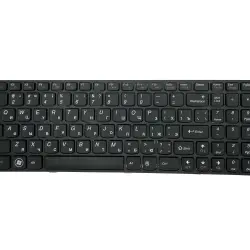 Клавіатура для ноутбука Lenovo IdeaPad G500, G505, G510, G700, G710 , Black, (Black Frame) RU
