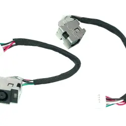 Роз'єм живлення для ноутбука HP Pavilion G4, G6 с кабелем 8 Pins, для Intel Power Jack DC, pj516 G6-1000 с кабелем