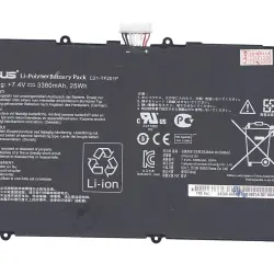 Акумуляторна батарея для планшета Asus C21-TF201P Eee Pad Transformer TF201 Prime 7.4V Black 3380mAh Orig