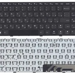 Клавиатура для ноутбука Lenovo IdeaPad (110-15ISK, 110-17ACL) Black (With Frame), RU