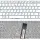 Клавіатура для ноутбука Asus EEE PC 1201, 1215, 1225, U20, VX6 Eee PC Lamborghini White, (No Frame) RU 1