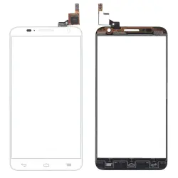 Тачскрін (Сенсорне скло) для смартфону Alcatel Idol 2S 6050Y белое