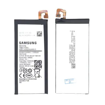 Акумуляторна батарея для смартфону Samsung EB-BG570ABE Galaxy J5 Prime, On5 (2016) 3.8V Black 2400mAh 9.12Wh