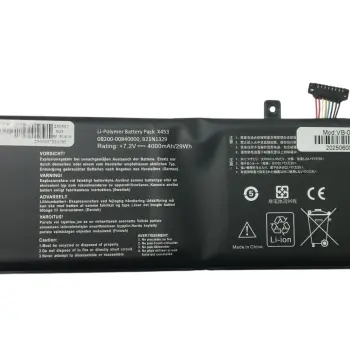 Акумуляторна батарея для ноутбука Asus B21N1329 X453 7.2V Black 4000mAh OEM