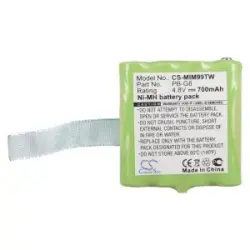 Акумуляторна батарея для радиостанции Midland BATT-6R G6 LXT200 Ni-MH 700mAh 4.8V