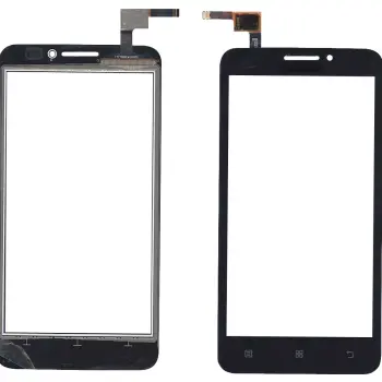 Тачскрін (Сенсорне скло) для смартфону Lenovo A606 чорний