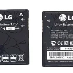 Акумуляторна батарея для смартфону LG LGIP-470N GD580 3.7V Black 800mAh 3Wh