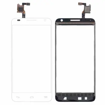 Тачскрин (Сенсорное стекло) для смартфона Alcatel OneTouch Idol 2 mini S 6036Y белое