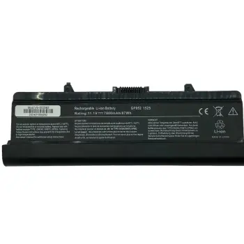Посилена акумуляторна батарея для ноутбука Dell RN873 Inspiron 1525 11.1V Black 7800mAh OEM