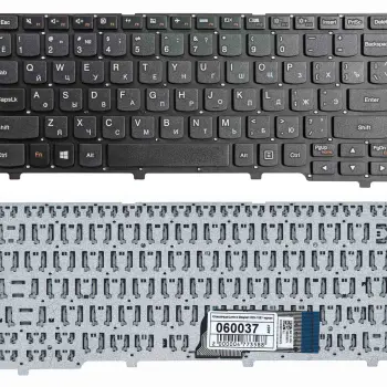 Клавіатура для ноутбука Lenovo IdeaPad (100S-11IBY) Black (No Frame), RU