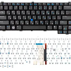 Клавіатура для ноутбука Dell Latitude (D420, D430), с указателем (Point Stick) Black, RU