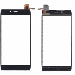 Тачскрін (Сенсорне скло) для смартфону Alcatel IDOL alpha 6032X чорний