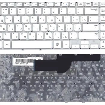 Клавіатура для ноутбука Samsung (355V5C, 350V5C, NP355V5C, NP355V5C-A01) White, (No Frame), RU