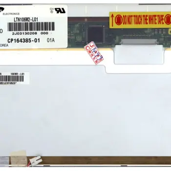 Матриця для ноутбука 10,1", Normal (стандарт), 30 pin широкий (зверху справа), 1280x768, Ламповая (1 CCFL), без креплений, глянцевая, Samsung, LTN106W2-L01