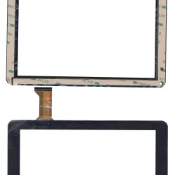 Тачскрін (Сенсорне скло) для планшета CZY6411-F728H, Airis Onepad 741/ 750, Impad 0213, Magnumtech MG701 MG705, Eurocase Tabi Eutb 710 750 чорний