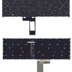 Клавіатура для ноутбука Acer Swift 3 SF315 Black, (No Frame), RU