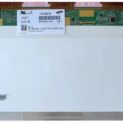 Матриця для ноутбука 14,0", Normal (стандарт), 40 pin (знизу зліва), 1366x768, Светодиодная (LED), без креплений, глянцевая, Samsung, LTN140AT16