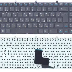Клавіатура для ноутбука DNS (W765S) Black, (No Frame) RU