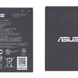 Акумуляторна батарея для Asus C11P1506 ZenFone Go 3.8V Silver 2000mAh 7.8Wh