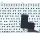 Клавіатура для ноутбука DNS (W765S) Black, (No Frame) RU 3
