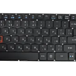 Клавиатура для ноутбука Acer Aspire VN7-593G Black,с красной подсветкой (Light Red), (No Frame), RU