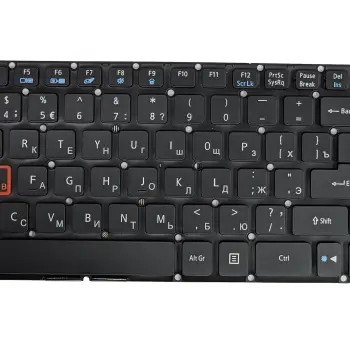 Клавиатура для ноутбука Acer Aspire VN7-593G Black,с красной подсветкой (Light Red), (No Frame), RU