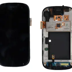 Матриця с тачскріном (модуль) для Samsung Nexus S I9020 чорний с рамкой