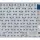 Клавиатура для ноутбука Asus (X756) White, (No Frame), RU горизонтальный Enter 3