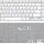 Клавіатура для ноутбука Samsung (370R4E, 370R5E) White, (No Frame), RU 1