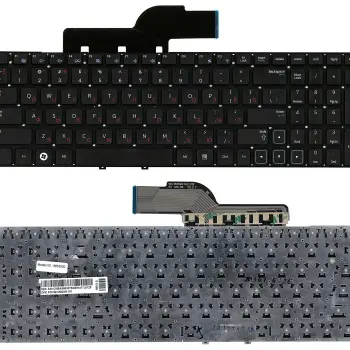 Клавіатура для ноутбука Samsung (300E5A, 300V5A, 305V5A, 305E5) Black, (No Frame), RU