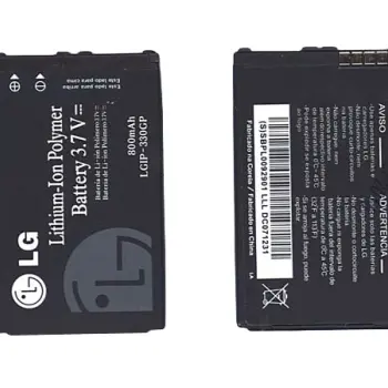 Акумуляторна батарея для смартфону LG LGIP-330GP TE365 Neon 3.7V Black 800mAh 2.9 Wh